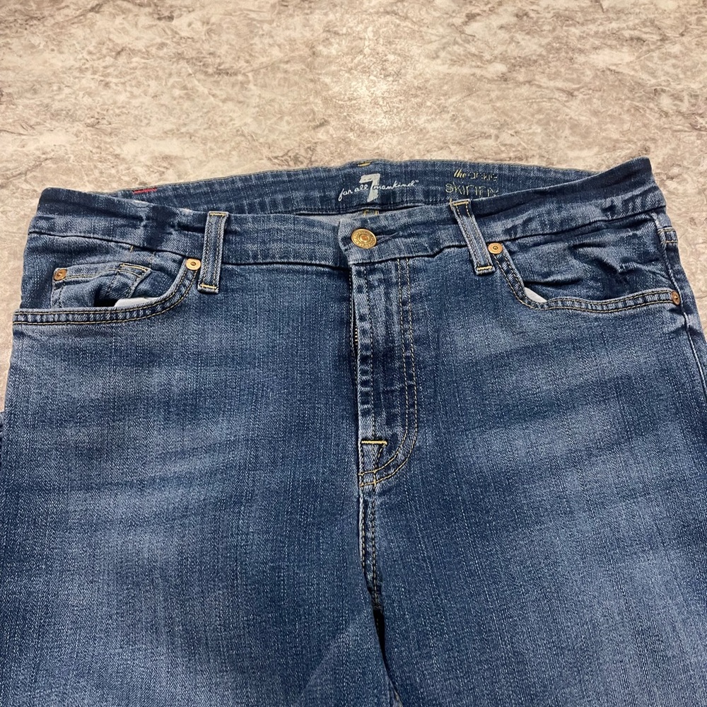 Seven for all man kind skinny leg size 31